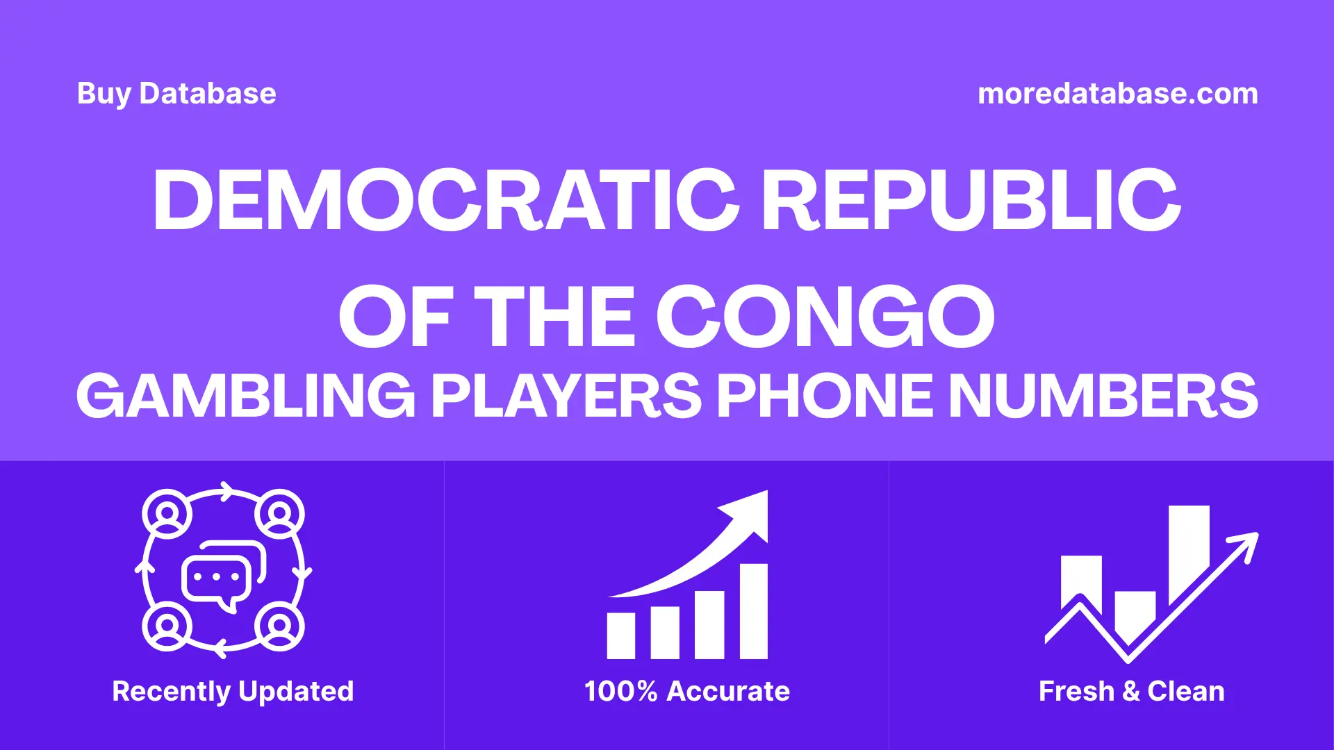 Democratic Republic of the Congo Gambling Players Phone Numbers